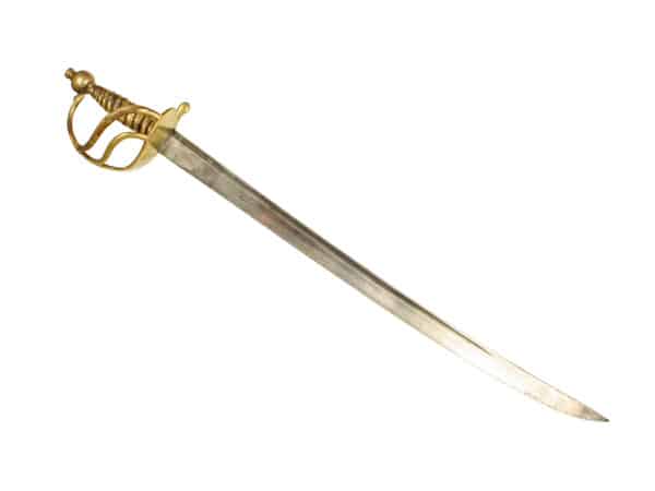 An English Infantry Hanger for the Huntingdon Militia.