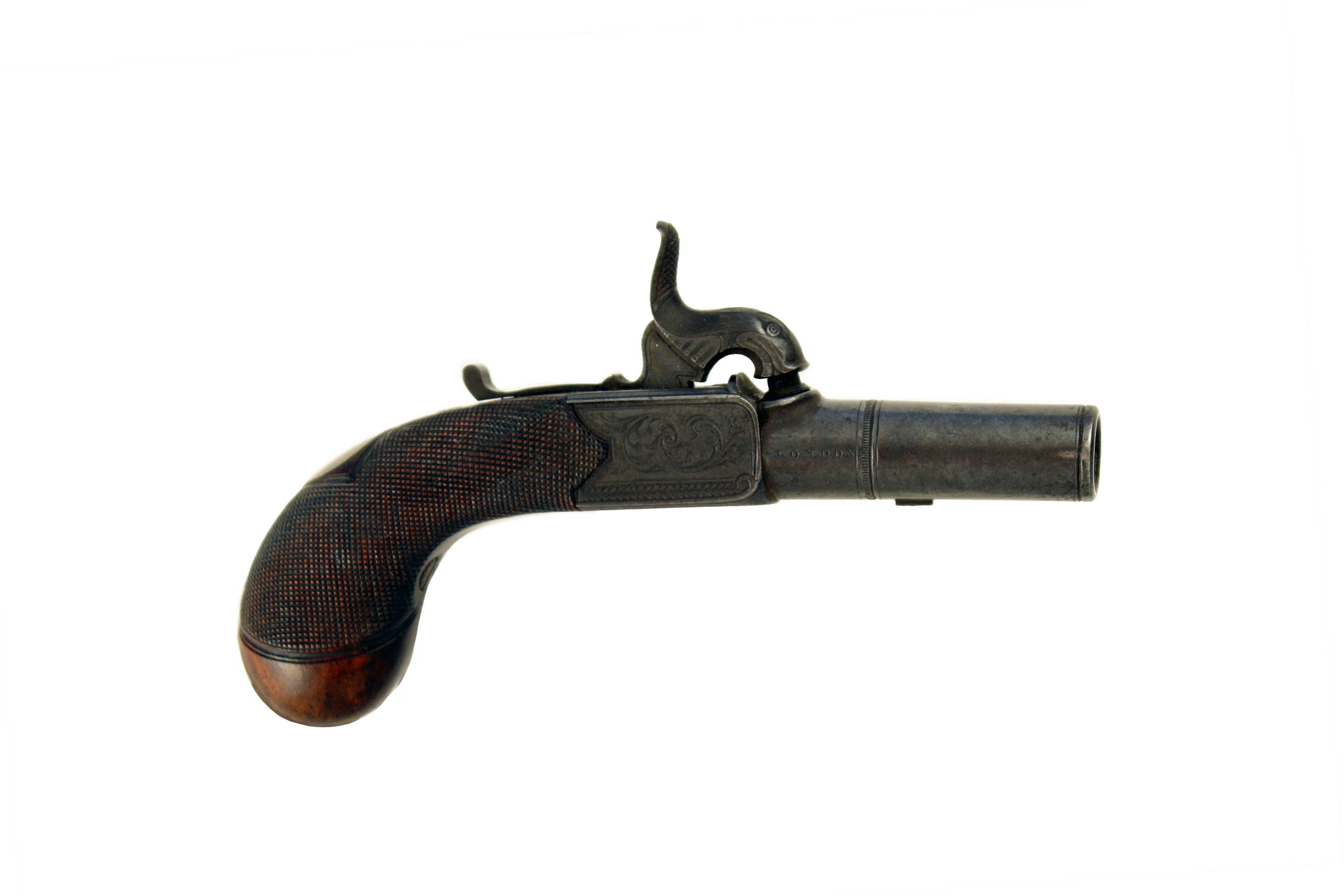 A Crisp Pair of Percussion Pocket Pistols by Nock - Image 2