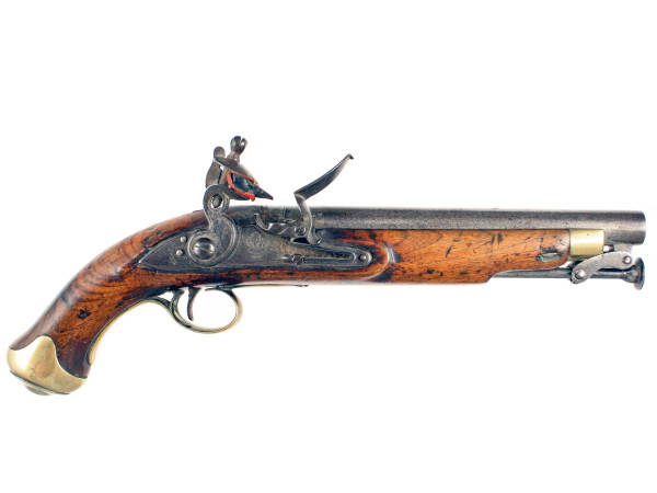 A Sleepy Flintlock New Land Pattern Pistol.