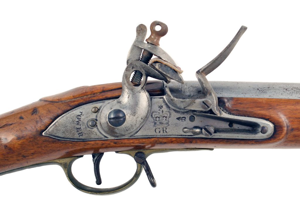 A 10 Bore India Pattern Flintlock Service Musket.