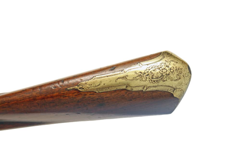 A Fine & Rare Tutaneg Mounted Blunderbuss by T. Richards. - Image 3