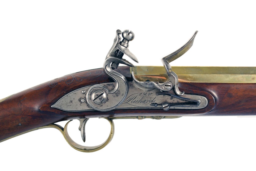 A Superb Flintlock Musketoon by J & W Richards.