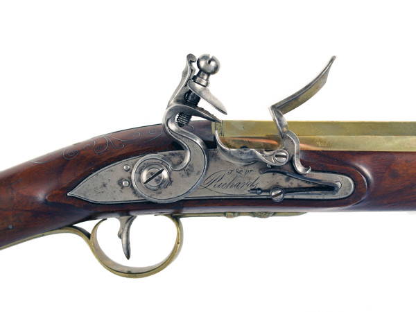 A Superb Flintlock Musketoon by J & W Richards.