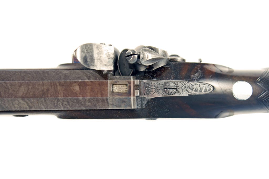 A Fine Cased Pair of Flintlock Duelling Pistols by Joseph Manton. - Image 2