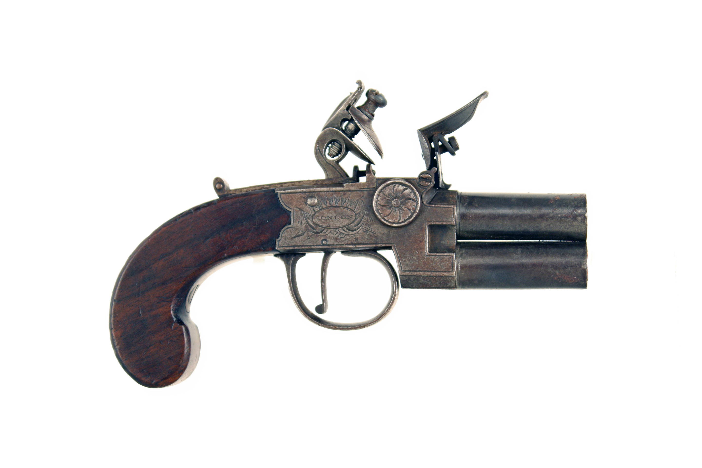 A Sall Tap Action Pistol by Bunney of London. - Image 2