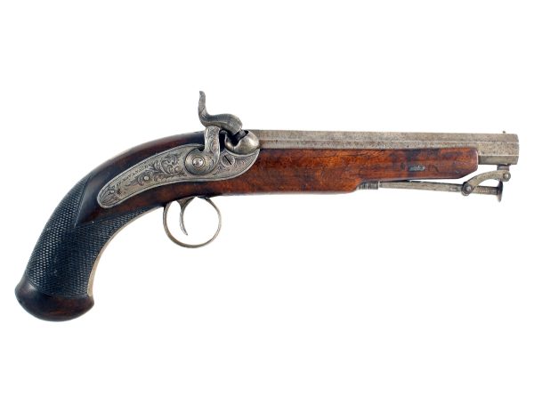 An Irish Belt Pistol by Kavanagh of Dublin.