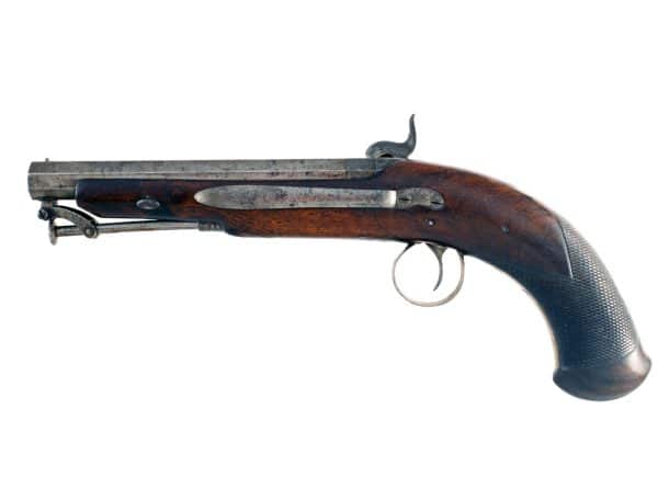 An Irish Belt Pistol by Kavanagh of Dublin. - Image 2