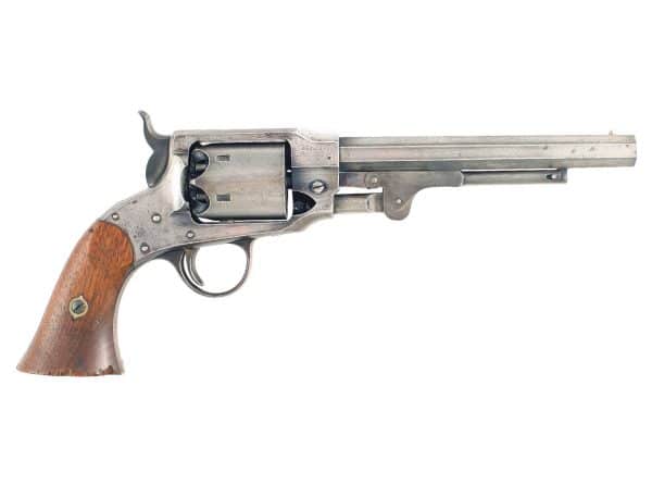 A .44 Rogers & Spencer Army Model Six-Shot Percussion Revolver, No. 3185, Circa 1865.