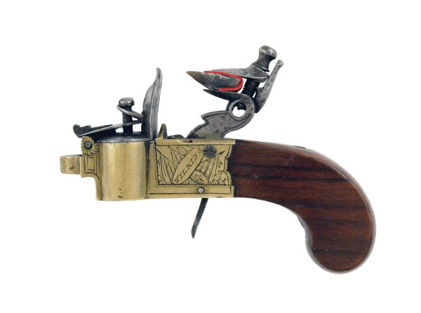 A Flintlock Tinder Lighter by Wilkins of Grantham. - Image 2