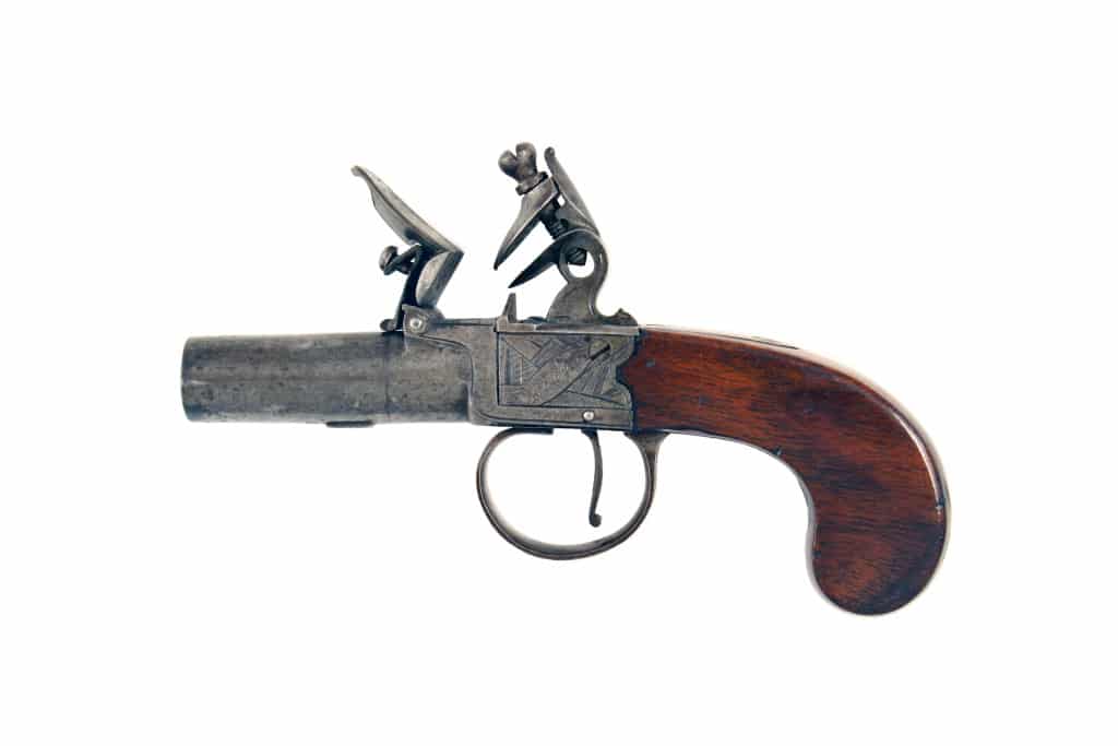 A Good Flintlock Box-Lock Pocket Pistol by Scott. - Image 2