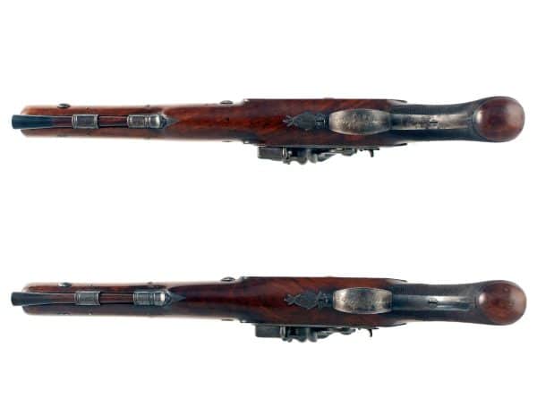 A Superb Cased Set of Officers Pistols by C. B. Fisher, London. - Image 16