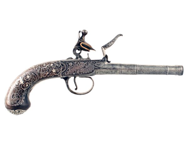 A Superb Double Barrel Pisol