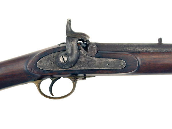 A Smooth Bore Three Band Enfield.