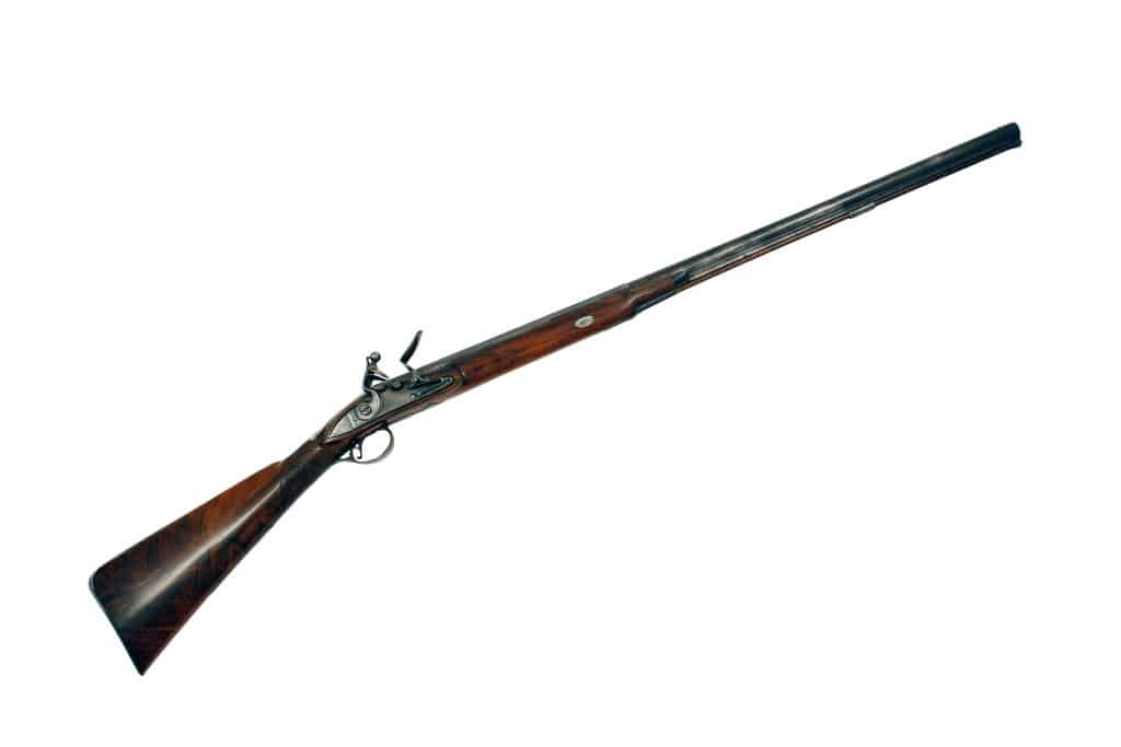 A Silver Mounted Flintlock Sporting Gun - Image 2