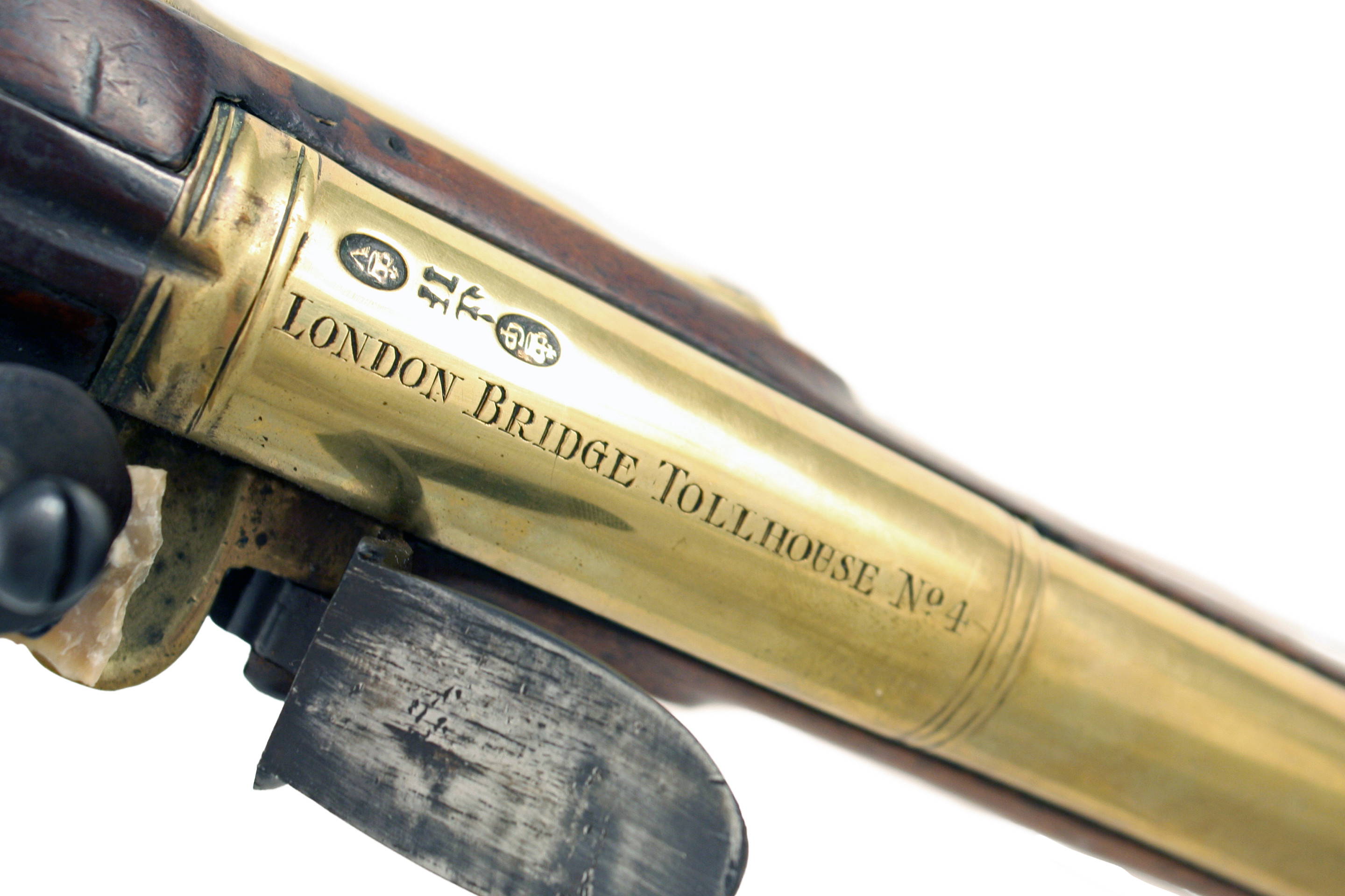 A Flintlock London Bridge Toll House Pistol - Image 2