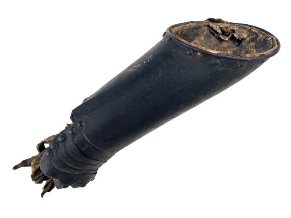 An English (Greenwich) Bridle Gauntlet For The Left Arm, Circa 1630-40.