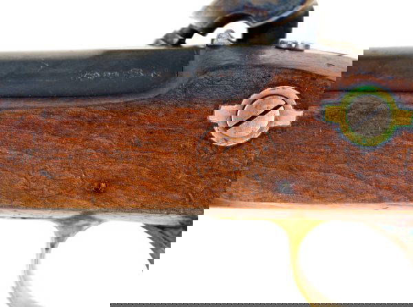 A very fine East India Government 1858 Pattern percussion cavalry pistol - Image 4