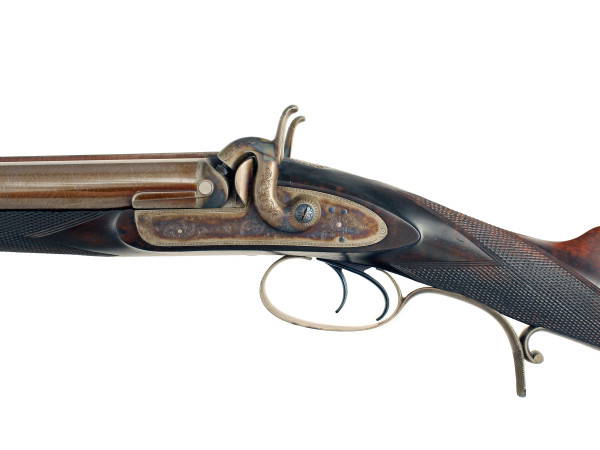 A Superb Double 12-Bore Sporting Rifle by Rodda.