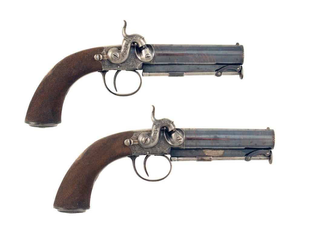 A Good Cased Pair of Rifled Percussion Pistols - Image 5