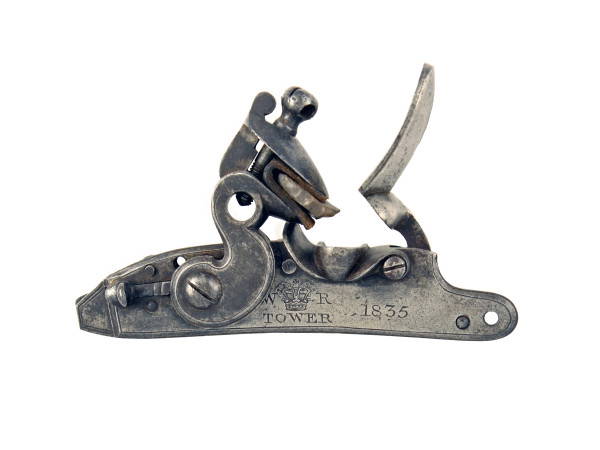 A Scarce Flintlock Mechanism for The Manton Carbine, Date 1835.
