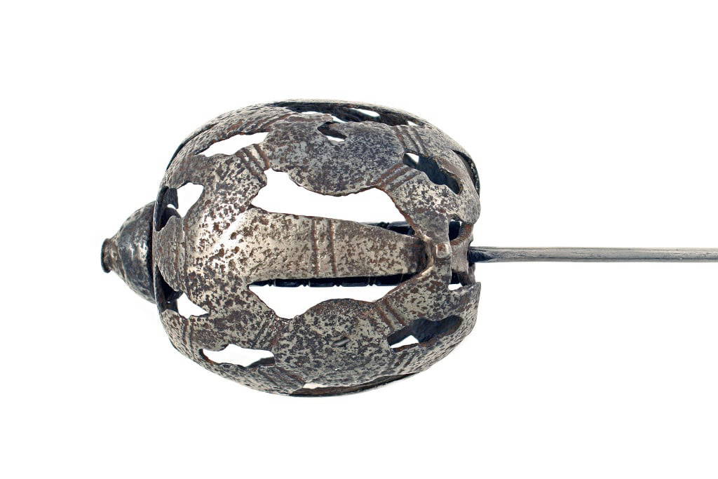 A Ribbon Hilted Broadsword, 17th Century. - Image 5