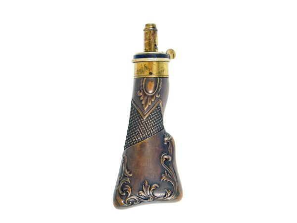 A Scarce Gun Stock Pistol Flask by James Dixon & Sons.