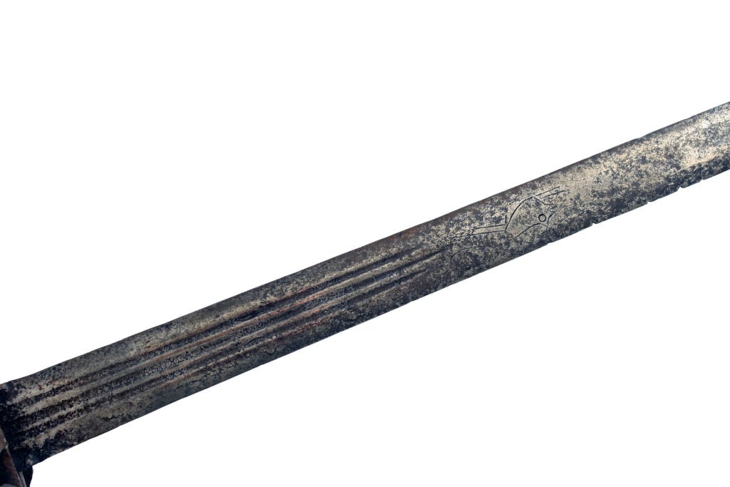 A Ribbon Hilted Broadsword, 17th Century. - Image 7