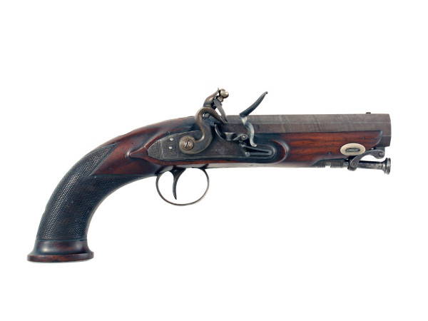 A 12 Bore Flintlock Man Stopper by Proudman, London.