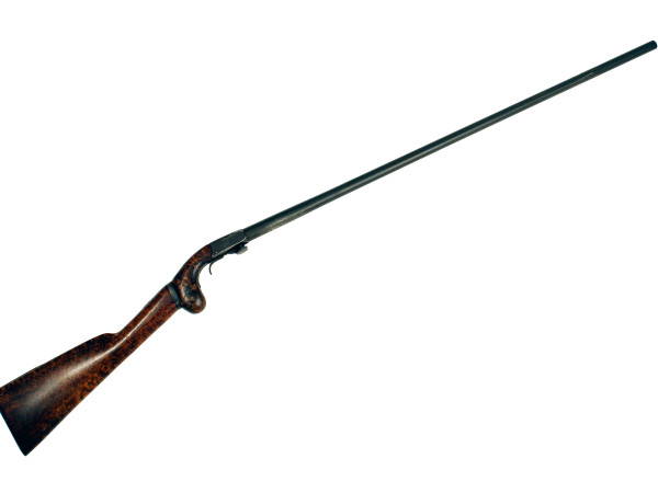 A Percussion Under-Hammer Walking Stick Gun