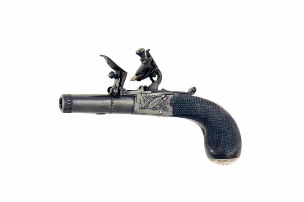 A Superb Small Pair of Flintlock Pocket Pistols - Image 6
