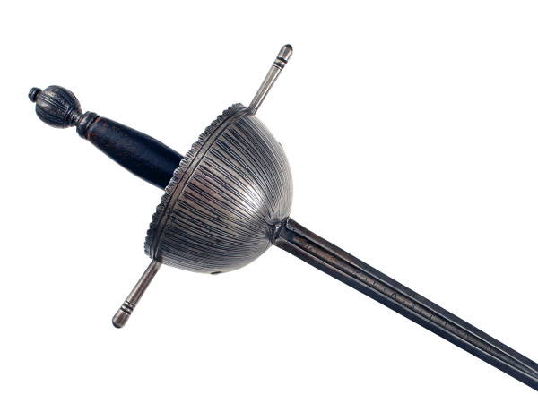 A Composite 17th Century Spanish Cup-Hilt Rapier.