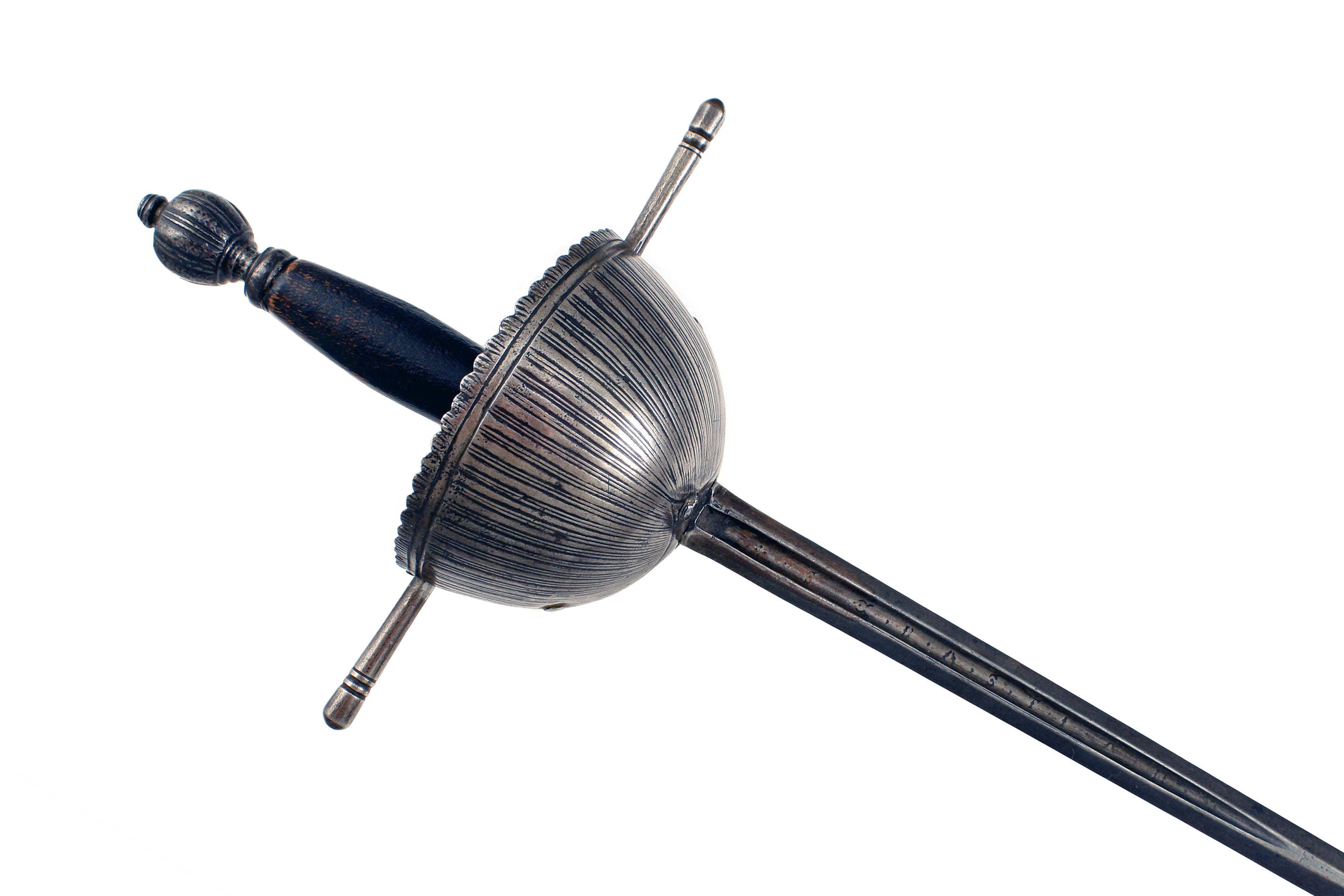 A Composite 17th Century Spanish Cup-Hilt Rapier.