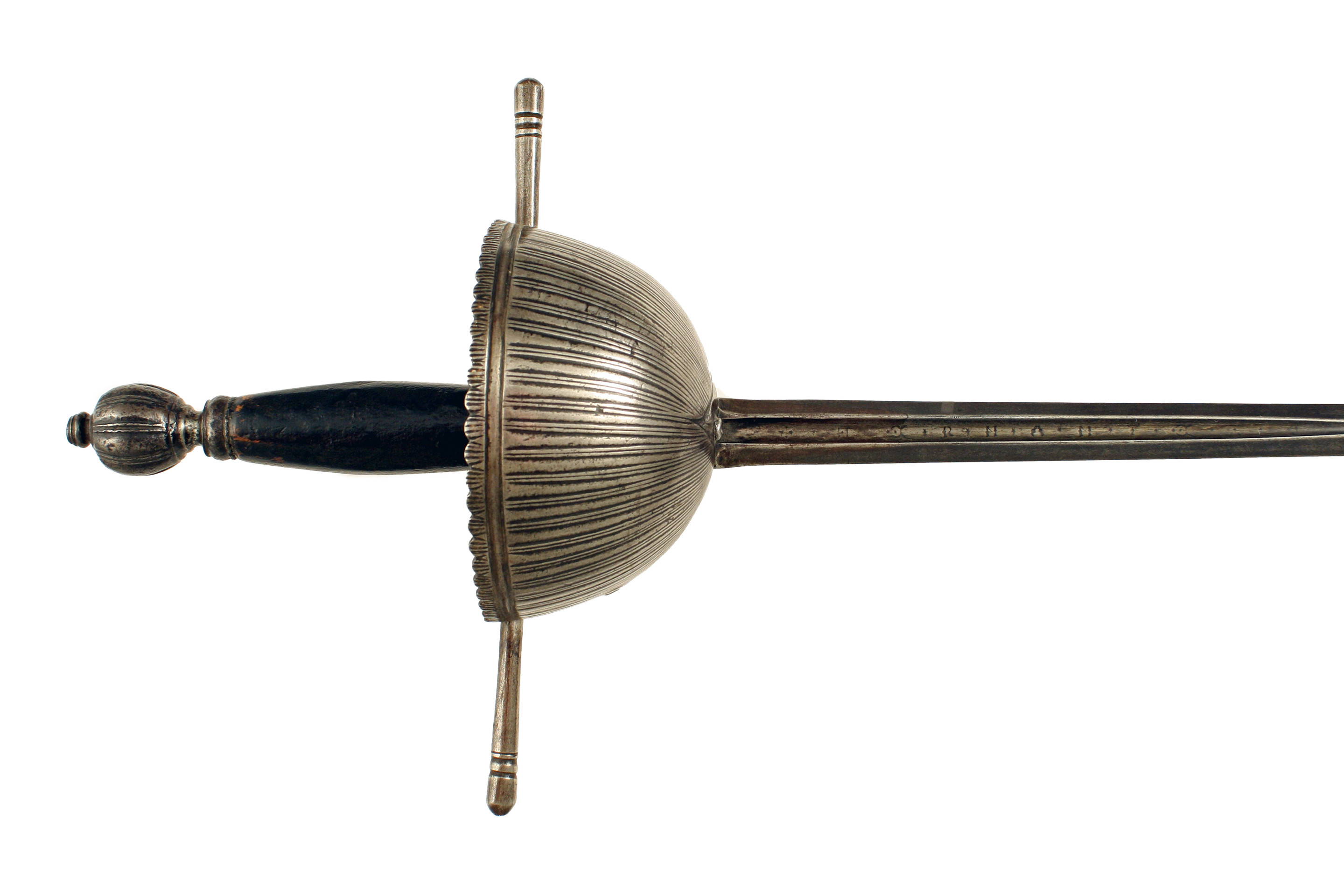 A Composite 17th Century Spanish Cup-Hilt Rapier. - Image 3