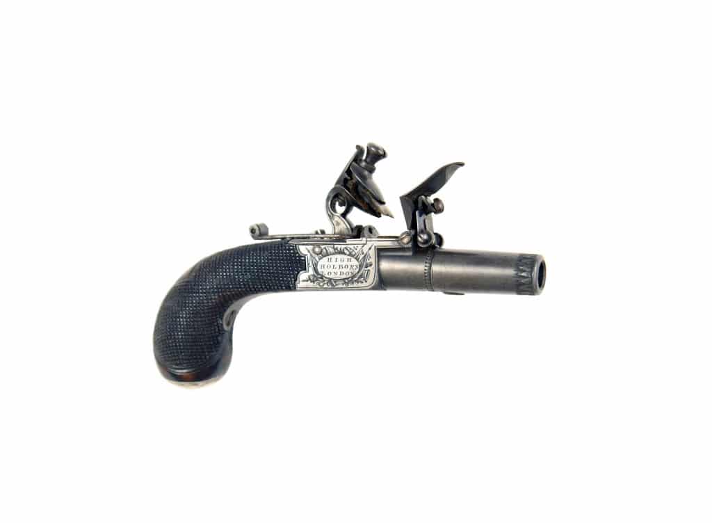 A Superb Small Pair of Flintlock Pocket Pistols - Image 7