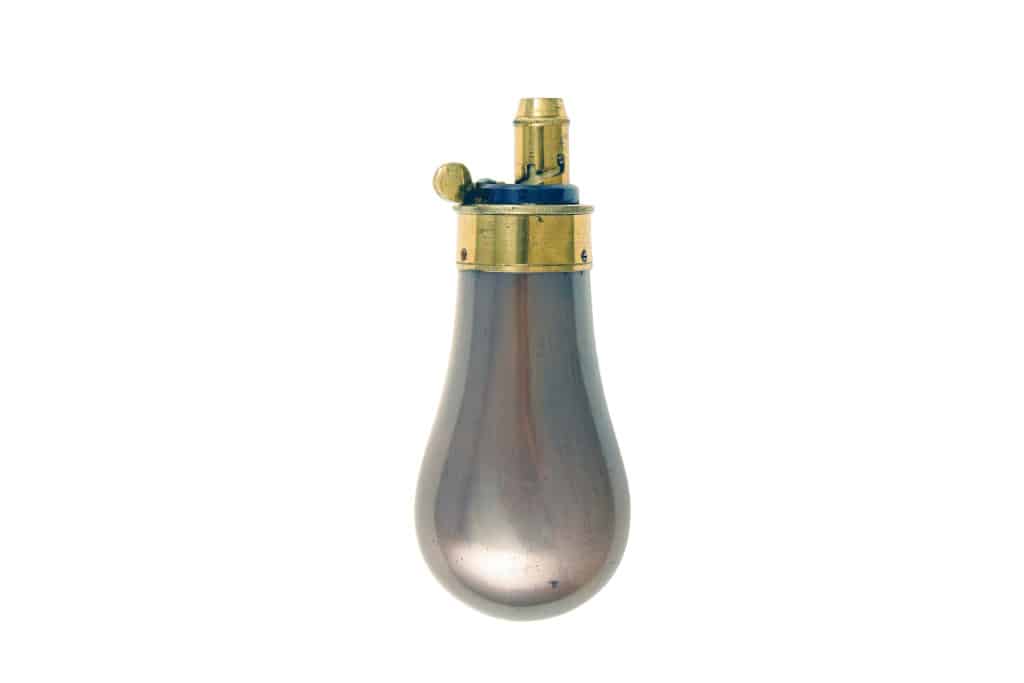 A Near Mint Pistol Flask.