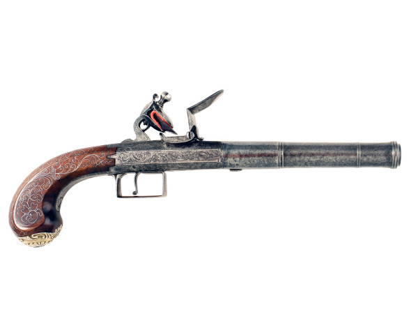 An Unusual Cannon Barrel Pistol by I. Parr