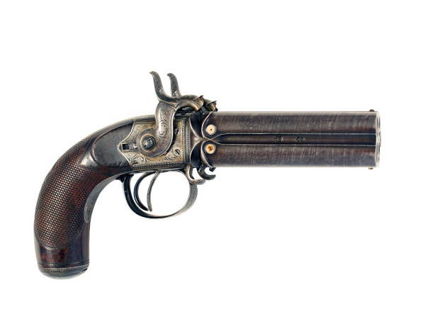 A Superb 4 Barrel Pistol by Lang