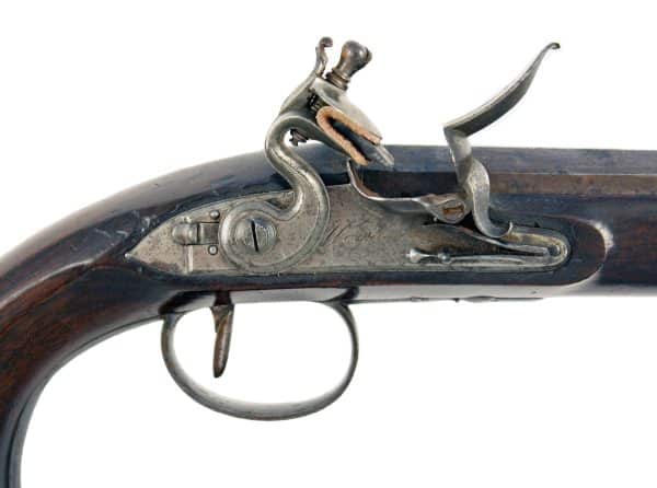 A Pair of Flintlock Duelling Pistols by Wogdon, London. - Image 7