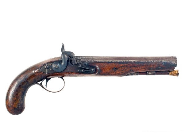 A Percussion Officers Pistol by Archer.