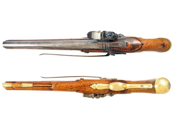 A Flintlock Long Sea Service Pistol ex Tower of London - Image 2