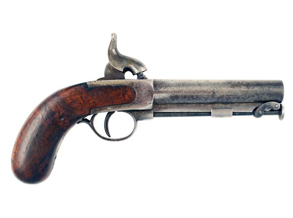 A Rare 17-Bore 1848 Pattern Irish Constabulary Percussion Pistol, Dated 1848.