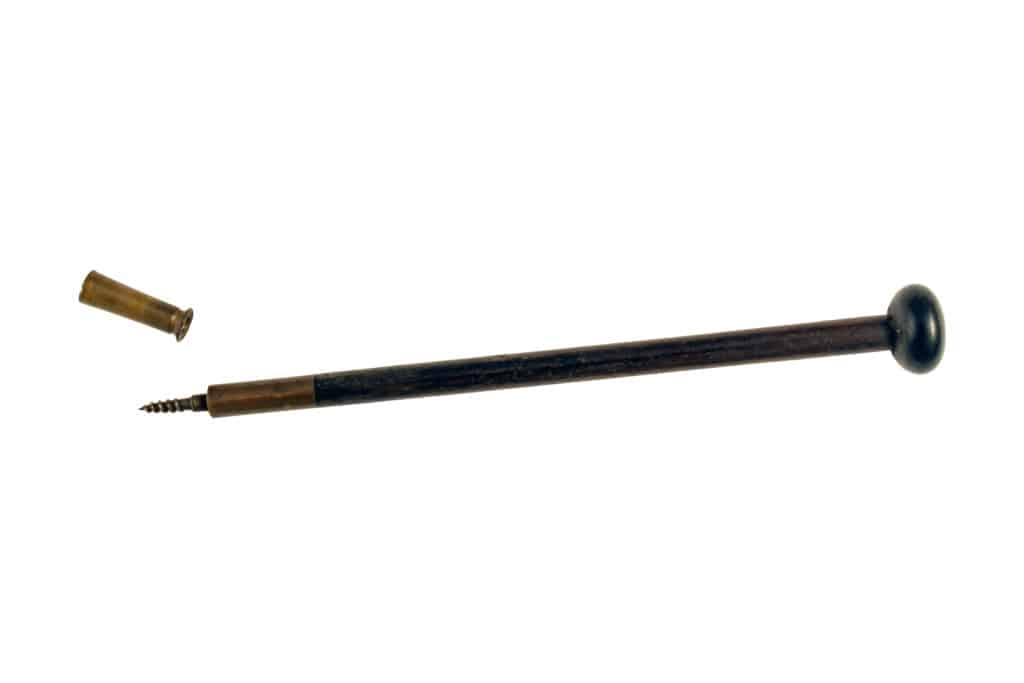 A loading Rod with Concealed Worm
