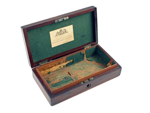An Empty John Manton & Son Pistol Box