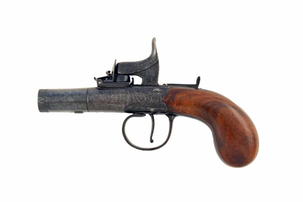 A Crisp Top-Hat Percussion Pistol by Brasher. - Image 2