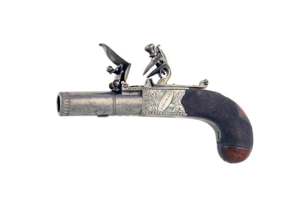 A Good Pair of Round Framed Pocket Pistols - Image 5