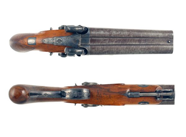 A Pair of D.B. Pistols by Westley Richards - Image 3