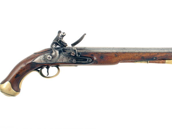A Scarce Life Guards Flintlock Pistol in the Light Dragoon Style.