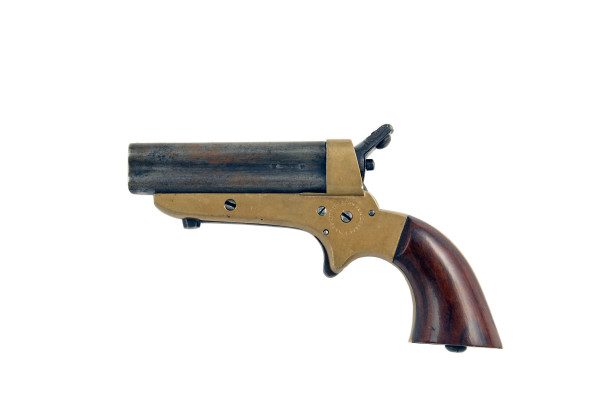 A Cased Sharps Patent Derringer - Image 3