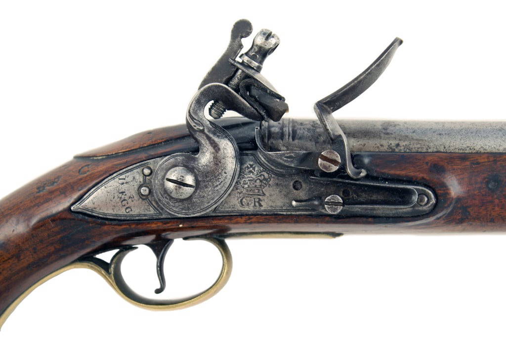 A Scarce Life Guards Flintlock Pistol in the Light Dragoon Style. - Image 5