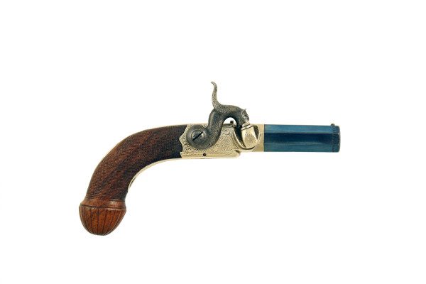 A Pair of Percussion Pocket Pistols by Venables of Oxford. - Image 6